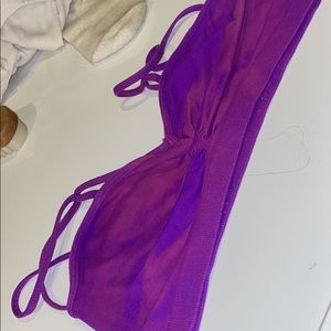 tie dye purple bralett